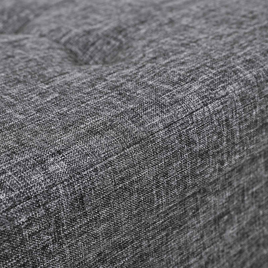 Zitkist 110 Cm Donkergrijs Gemêleerd