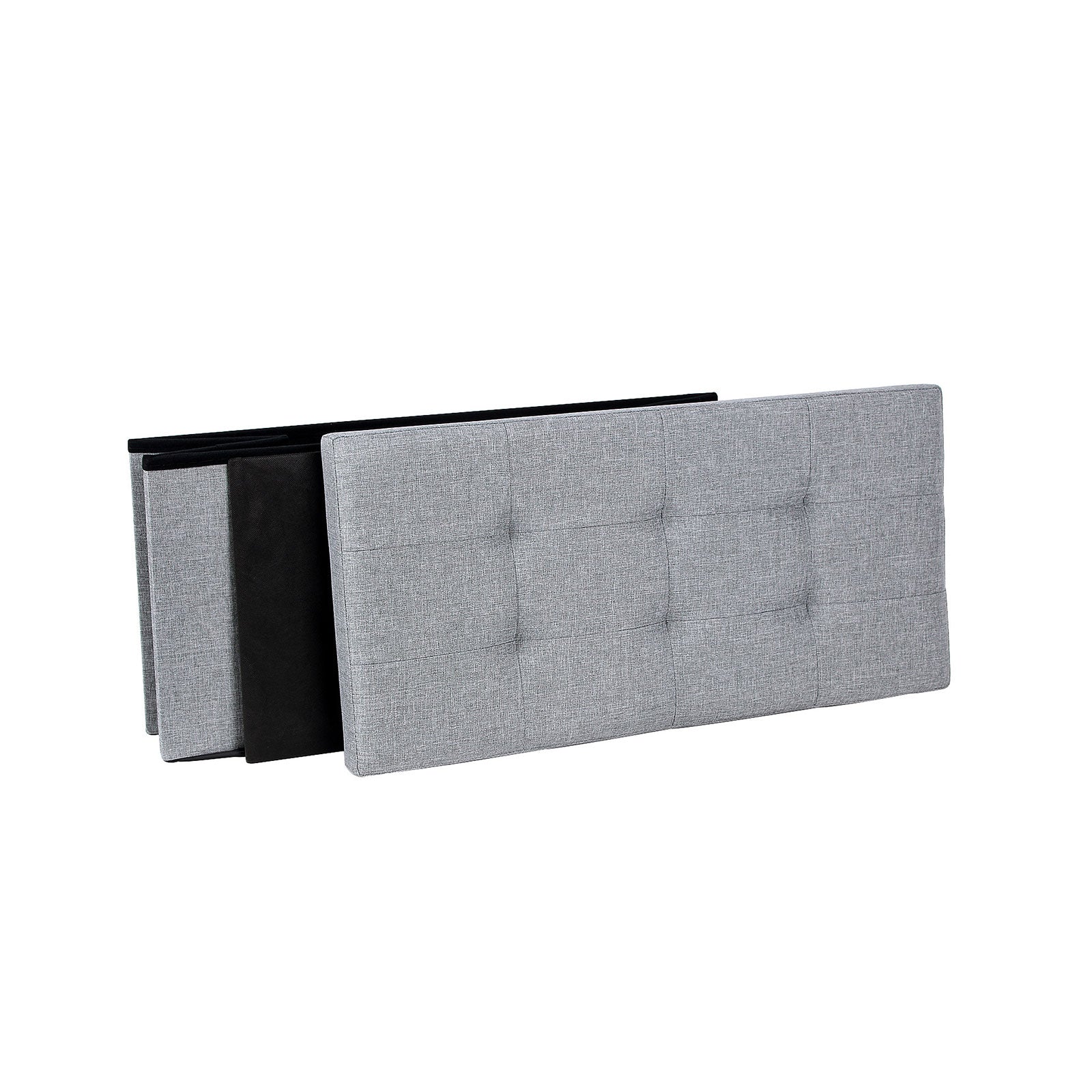 Zitkist 76 Cm Lichtgrijs Gemêleerd