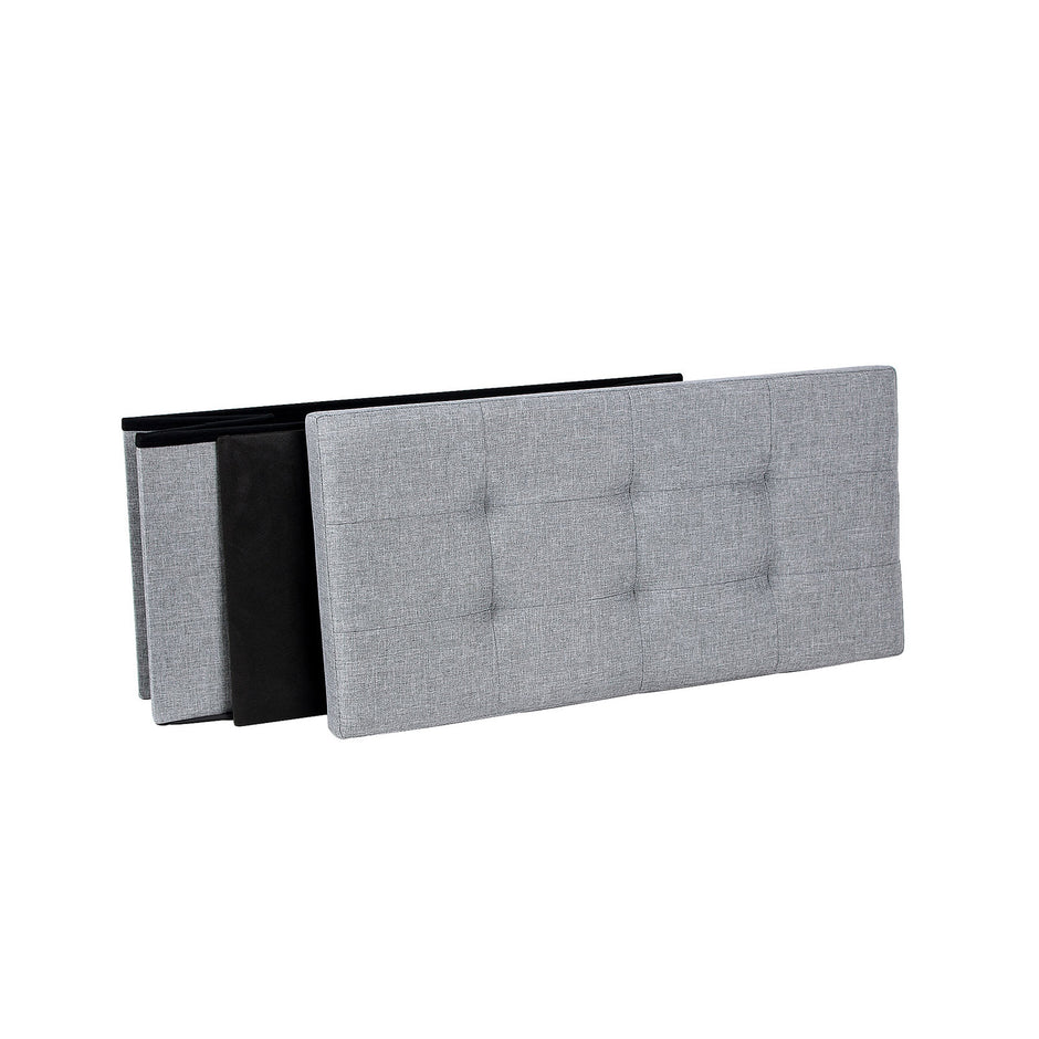 Zitkist 76 Cm Lichtgrijs Gemêleerd