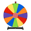 Snurrlyckohjul – cm, roulette spinner med stativ och återskrivbara fält – 60 12