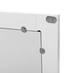 Spiegelkast – dubbele deur – wandmontage – wit