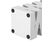 Parapluhouder - Vierkant design - Met wateropvangbak - Wit