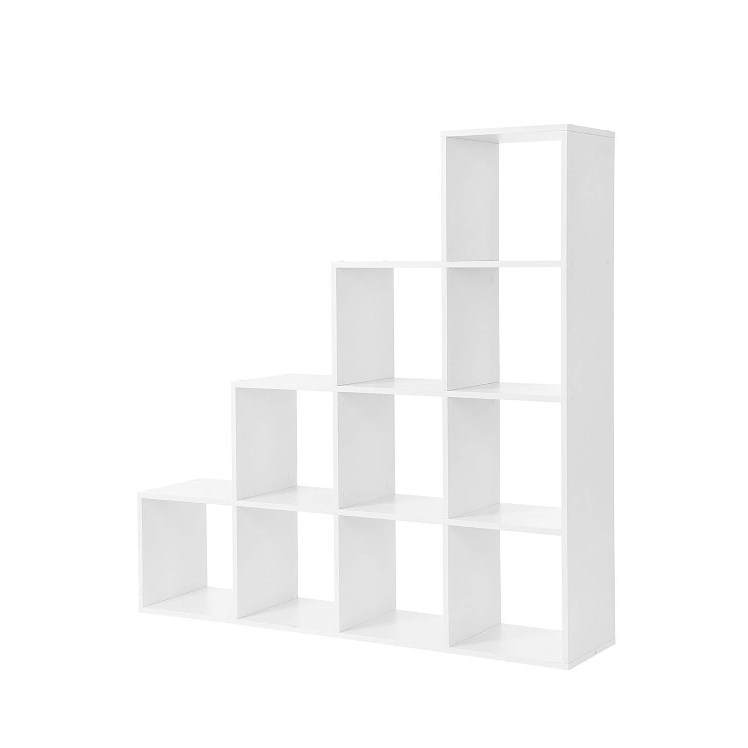 Boekenkast - 10 kubusvakken - Staande kast - Wit