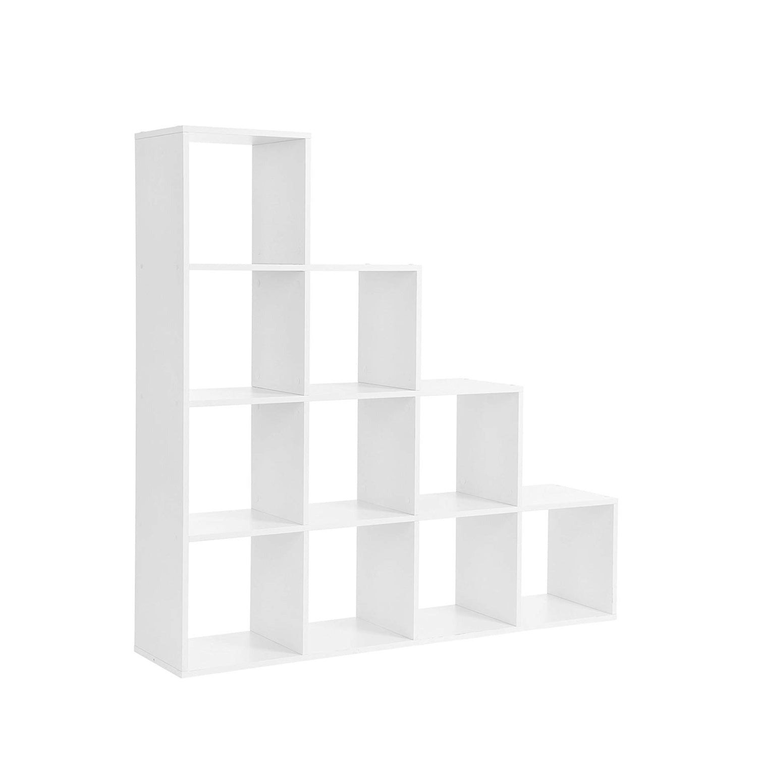 Boekenkast - 10 kubusvakken - Staande kast - Wit