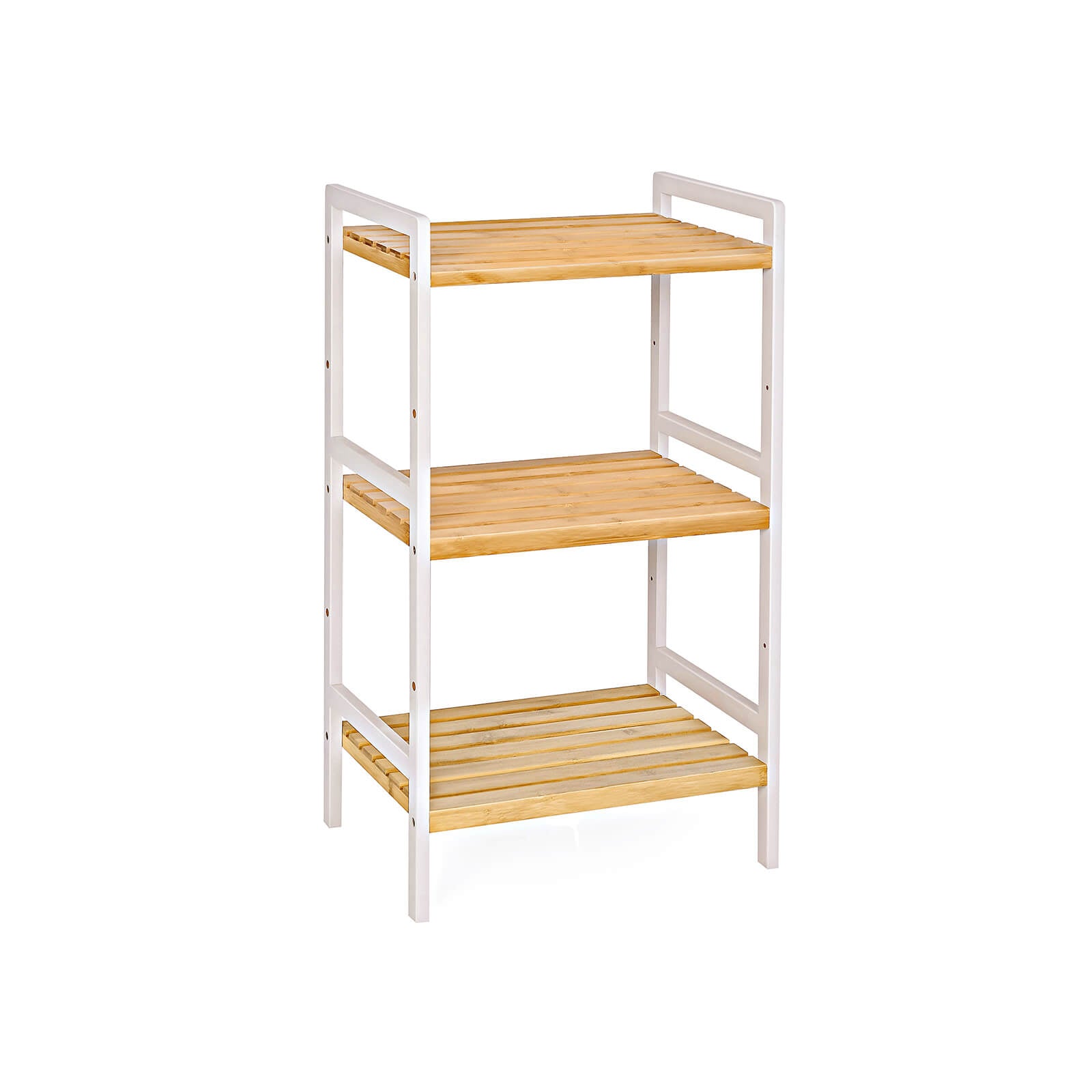 Bamboerek – keukenrek – badkamerrek – boekenkast – 3 planken – 45 x 31,5 x 80 cm