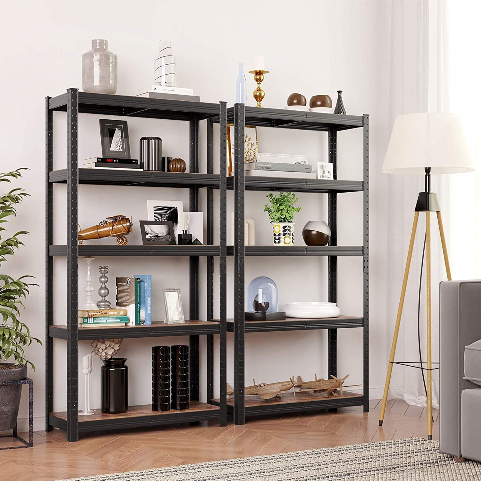 Opbergrek – Industrieel ontwerp – Zwart en vintage bruin