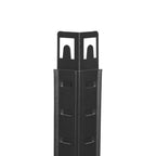 Opbergrek – Industrieel ontwerp – Zwart en vintage bruin