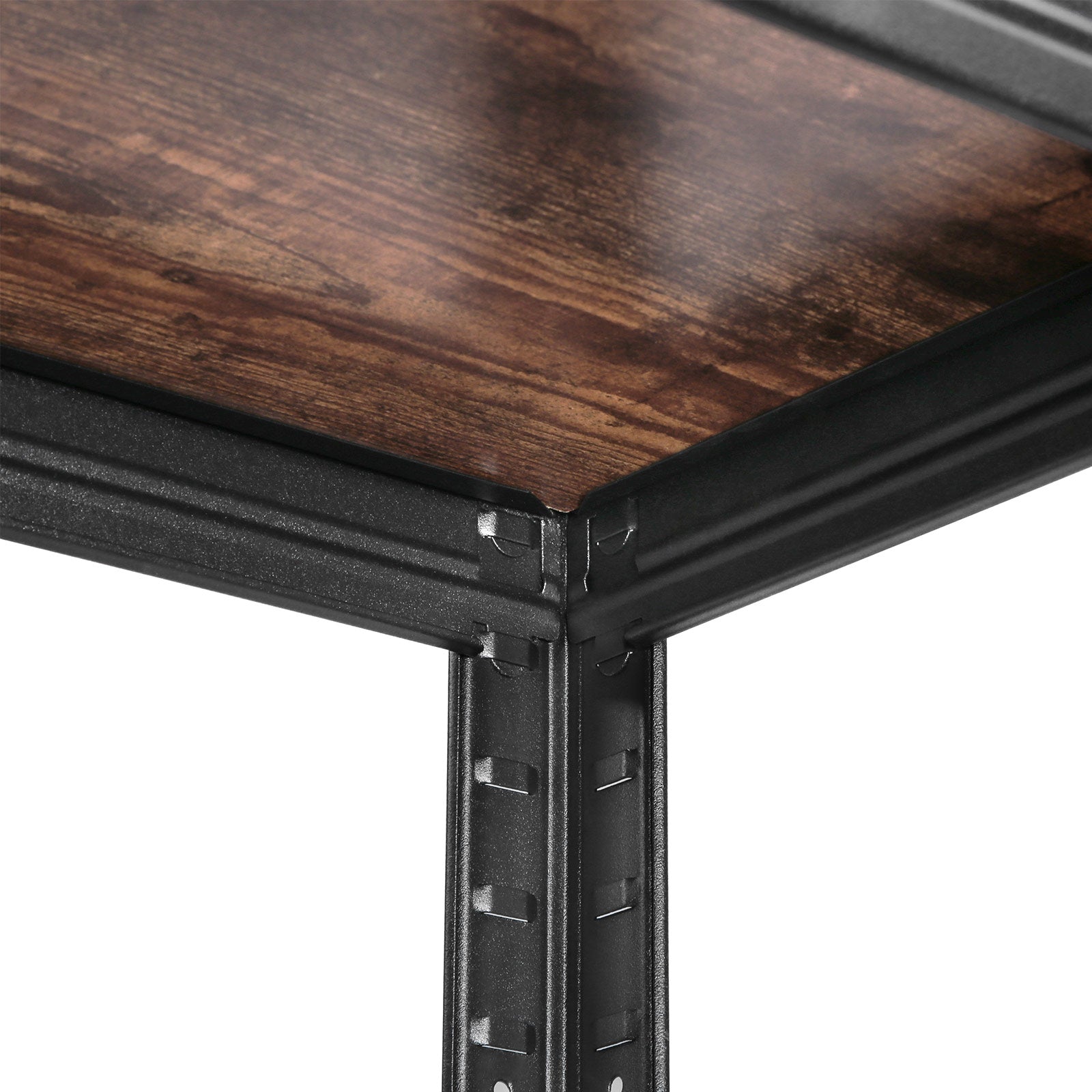 Opbergrek – Industrieel ontwerp – Zwart en vintage bruin