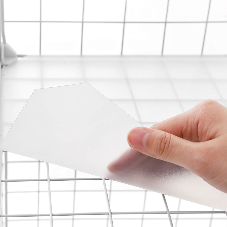 Open boekenkast – 6 vakken – Draadplank – Wit