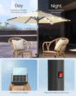 Garden Parasol Umbrella - Steel Frame and Polyester