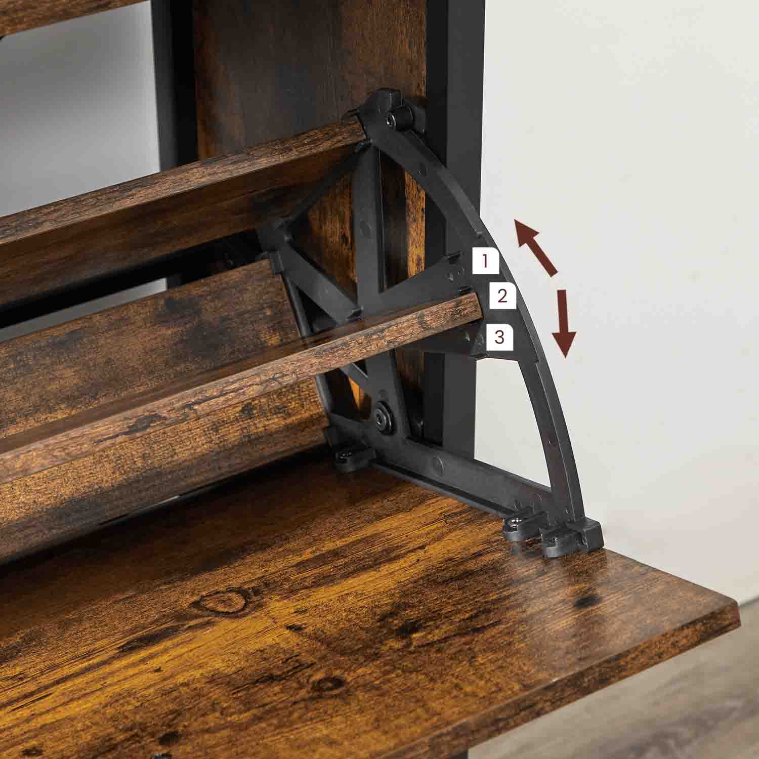 Schoenenkast – 2 kleppen – Wit