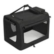 Collapsible Dog Crate - Metal Frame and PVC Coating