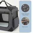 Collapsible Dog Crate - Metal Frame and PVC Coating