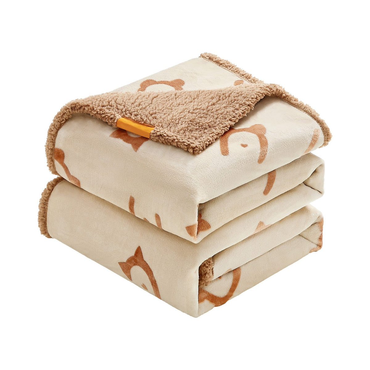 Waterproof Dog Blanket - Sherpa Fabric and TPU Film