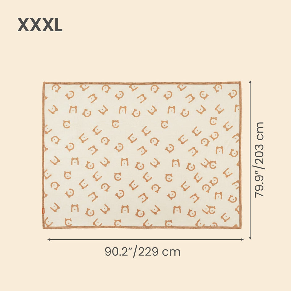 Waterproof Dog Blanket - Sherpa Fabric and TPU Film