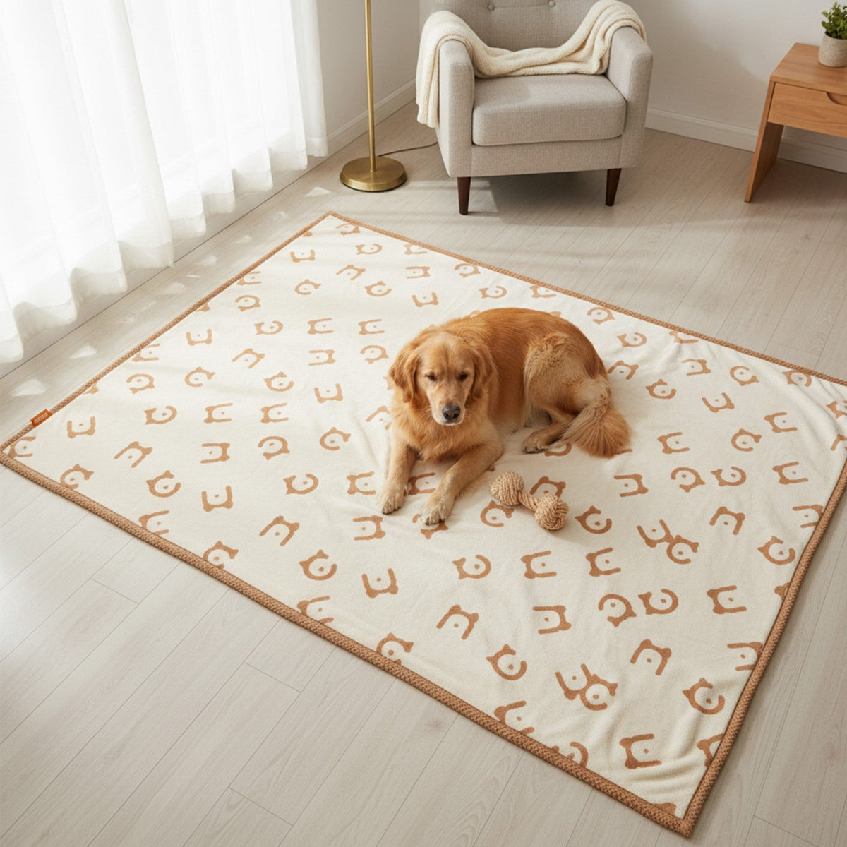 Waterproof Dog Blanket - Sherpa Fabric and TPU Film