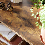 Boekenkast – met stalen frame – zwart
