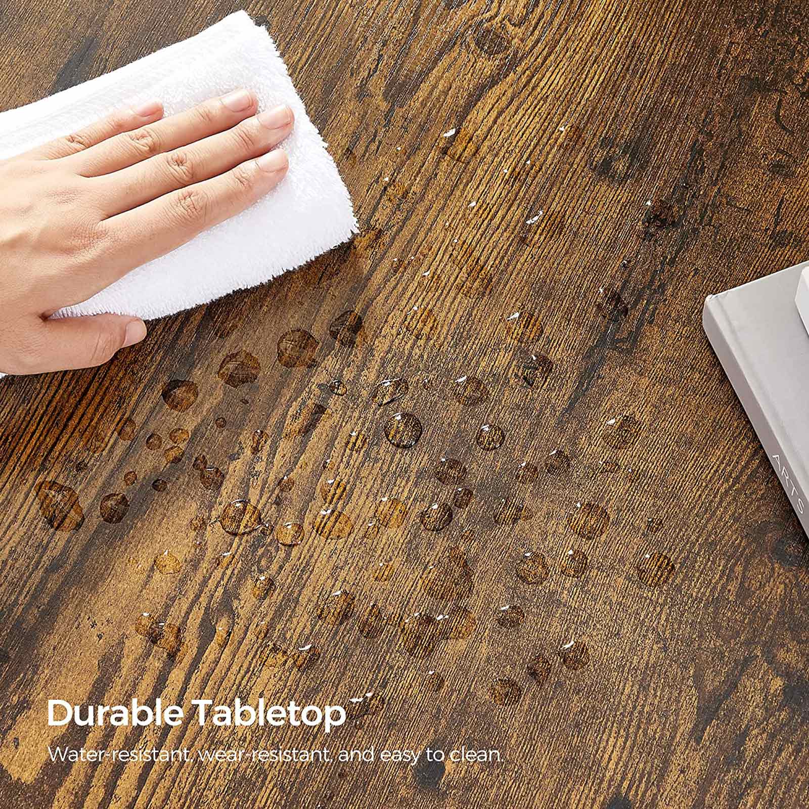 Kattenbakmeubel – Privacy voor je kat – Vintage bruin / Zwart