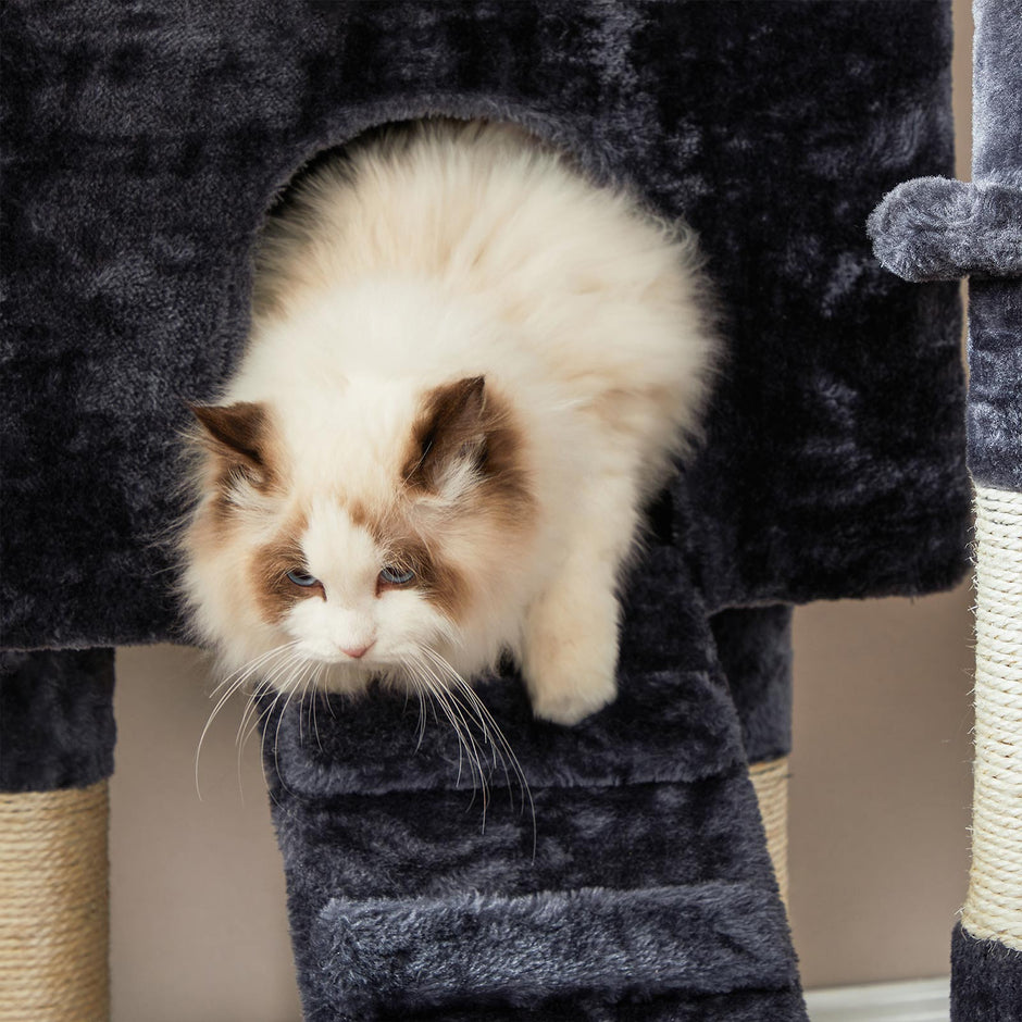 Krabpaal – stevig ontwerp – rokerig grijs