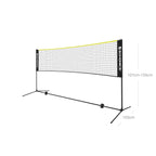 Badmintonnet – zwart & geel