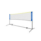 Badmintonnet – 5 m – blauw & geel