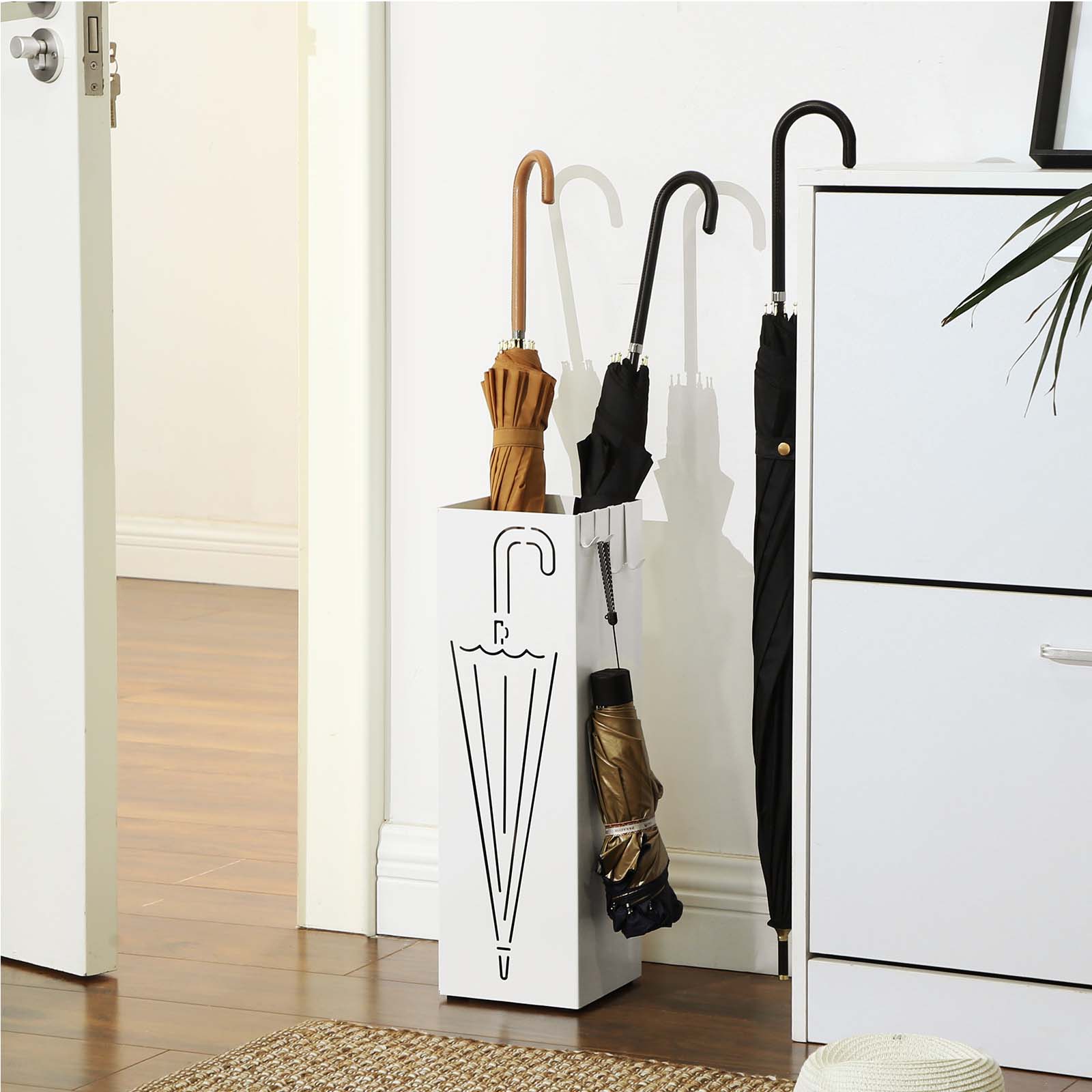 Paraplubak – stijlvol design – wit