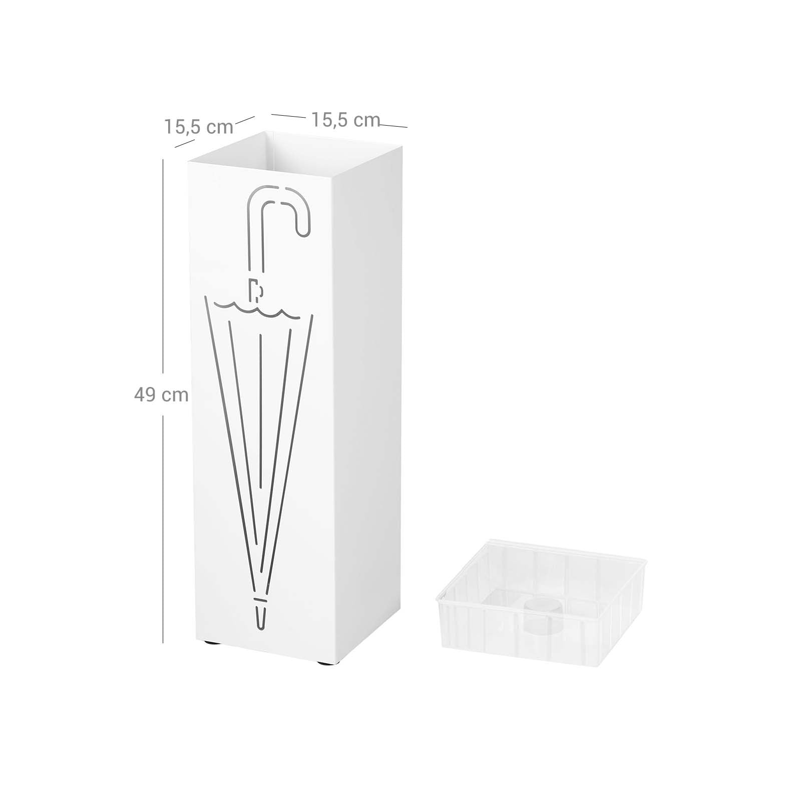 Paraplubak – stijlvol design – wit