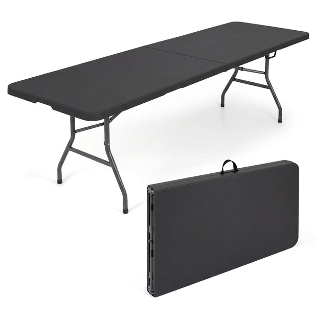 Vikbart – trädgårdsbord cm, XXL campingbord med bärhandtag för personer – 244 x 75 10