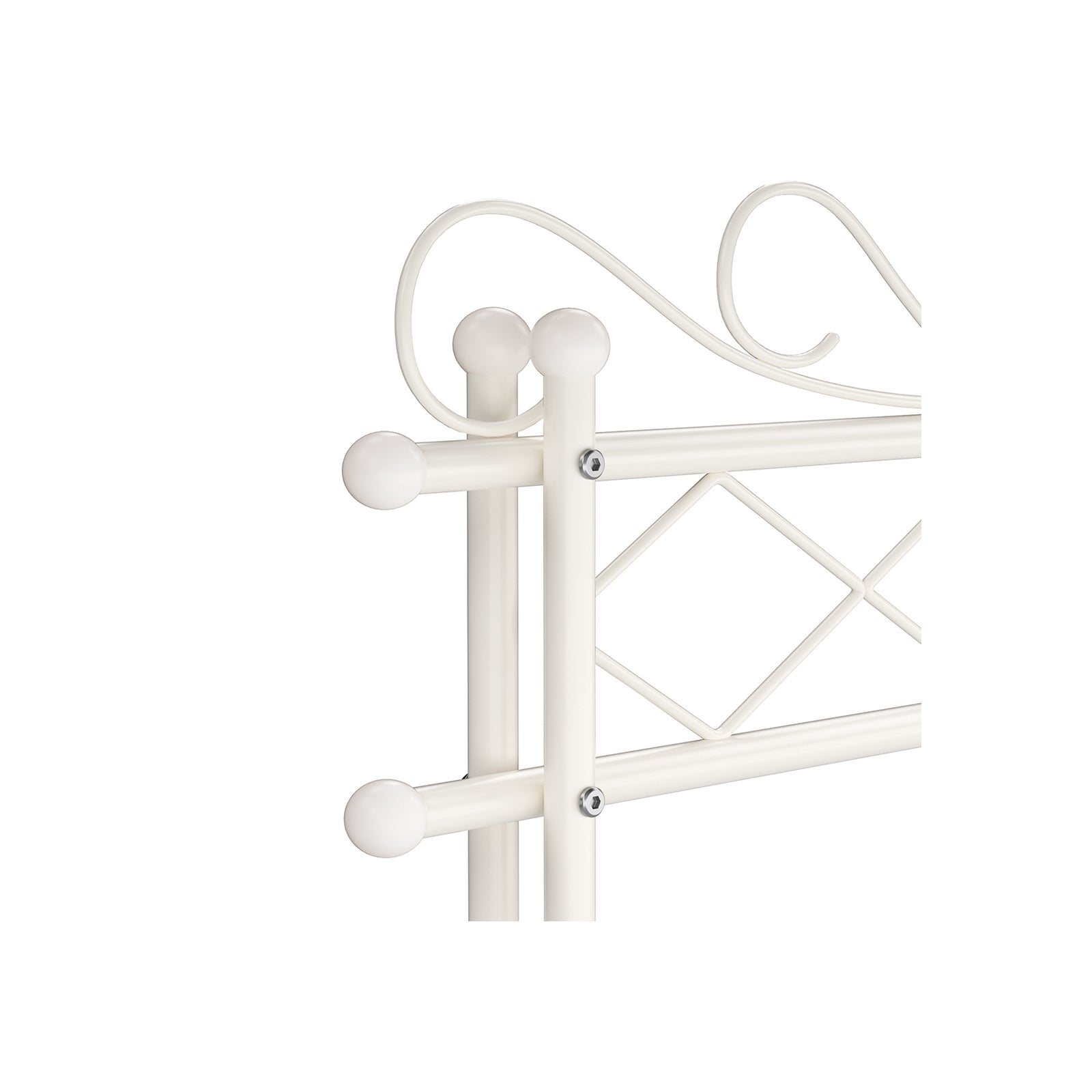 Kledingrek 92 x 173 x 41 cm – Vintage design – Met legplanken – Tot 25 kg draagvermogen