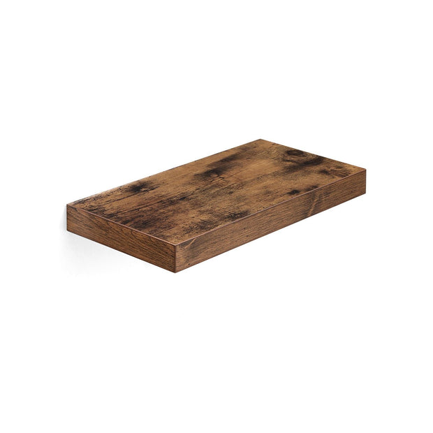Wandplank – Zwevende plank – 40 x 20 x 3,8 cm – Vintage bruin