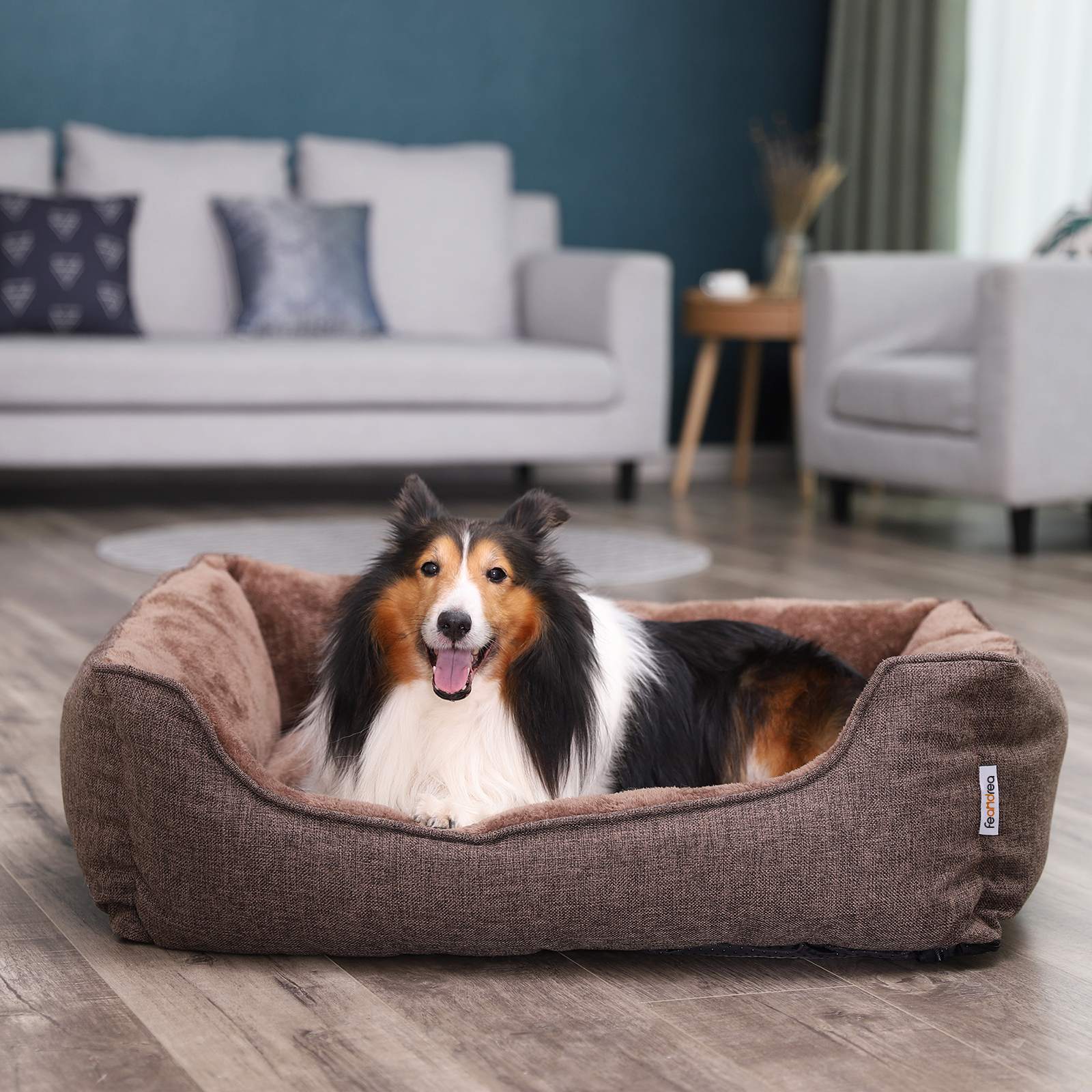 Hondenmand – wasbaar – 110 cm – bruin