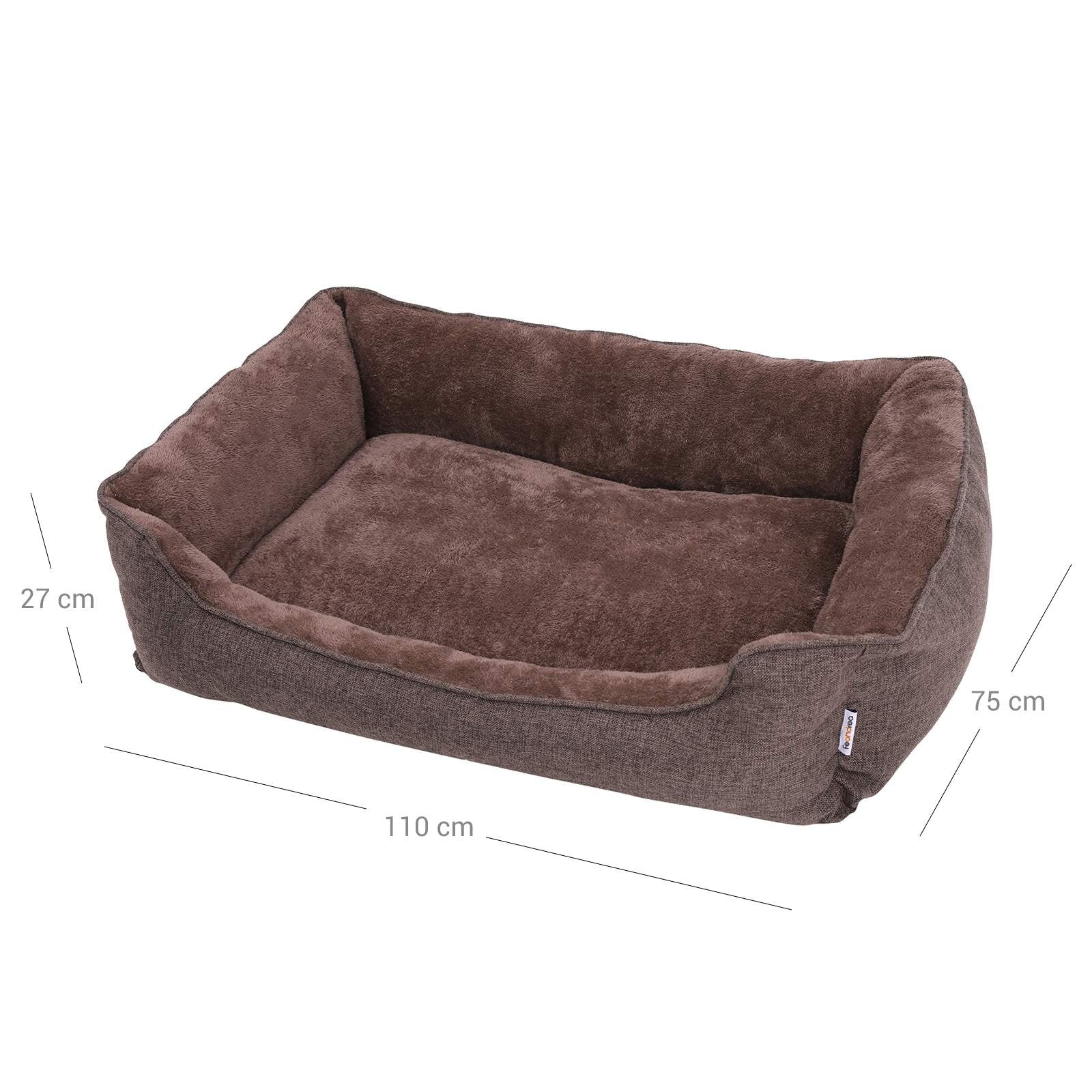 Hondenmand – wasbaar – 110 cm – bruin