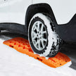 stycken – starthjälp sandplattor terrängdäckstege för sand/lera/snö – 2 107 x 31 x 7 cm – Orange