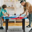 Airhockey – Bord Elektrisk Air med LED anslagstavla Lufthockey – 130 x 61 x 76 cm – Blå