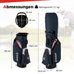 Golfbag – Lätt golfvagnsbag med delad indelning Vattenavvisande golftaske – 14 – Marinblå