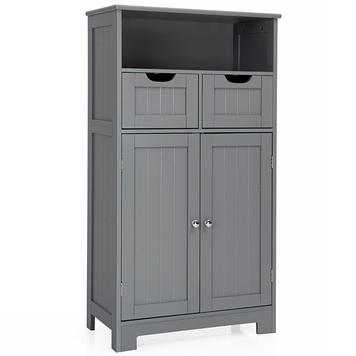 Fristående – skåp med lådor för kök Badrum – 60 x 30 x 109 cm – Grå