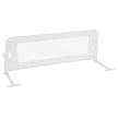 Hopfällbar – sängstång med justerbara remmar Sängskydd – 121 x 40,5 x 42 cm – Vit