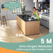 1500W – ångtvätt med tanktemperatur upp till ℃ handhållen – 400 ML 125 – Grå