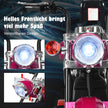 V – elmotorcykel batteridriven med musik – 6 91 x 48 x 64 cm – Rosa