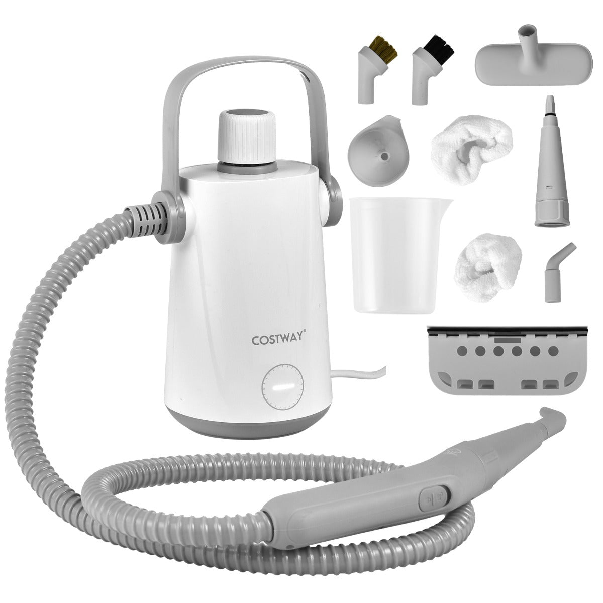 Multifunktionsångrengöringsmaskin – Bärbar handhållen med 1000W Power Grey – Grå