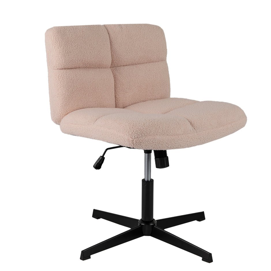 Schneidersitz – Stol utan armstöd med bred sits – Rosa