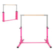 Vikbar – gymnastikstång för barn Vacklingsfri hemträningsutrustning (90-150) cm – 136 x 172 x – Rosa