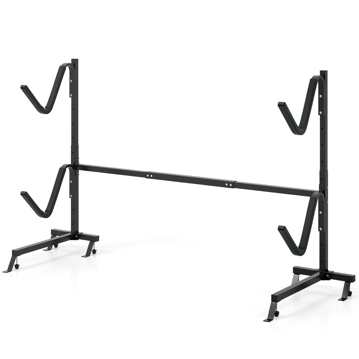 Kajakfäste – Kajakförvaringshylla Kajakställ för kajaker SUP kanoter bärförmåga – 80 kg – Svart