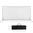 Fotbollsmål – för barn med bärväska – 372,5 x 182,5 cm – Vit