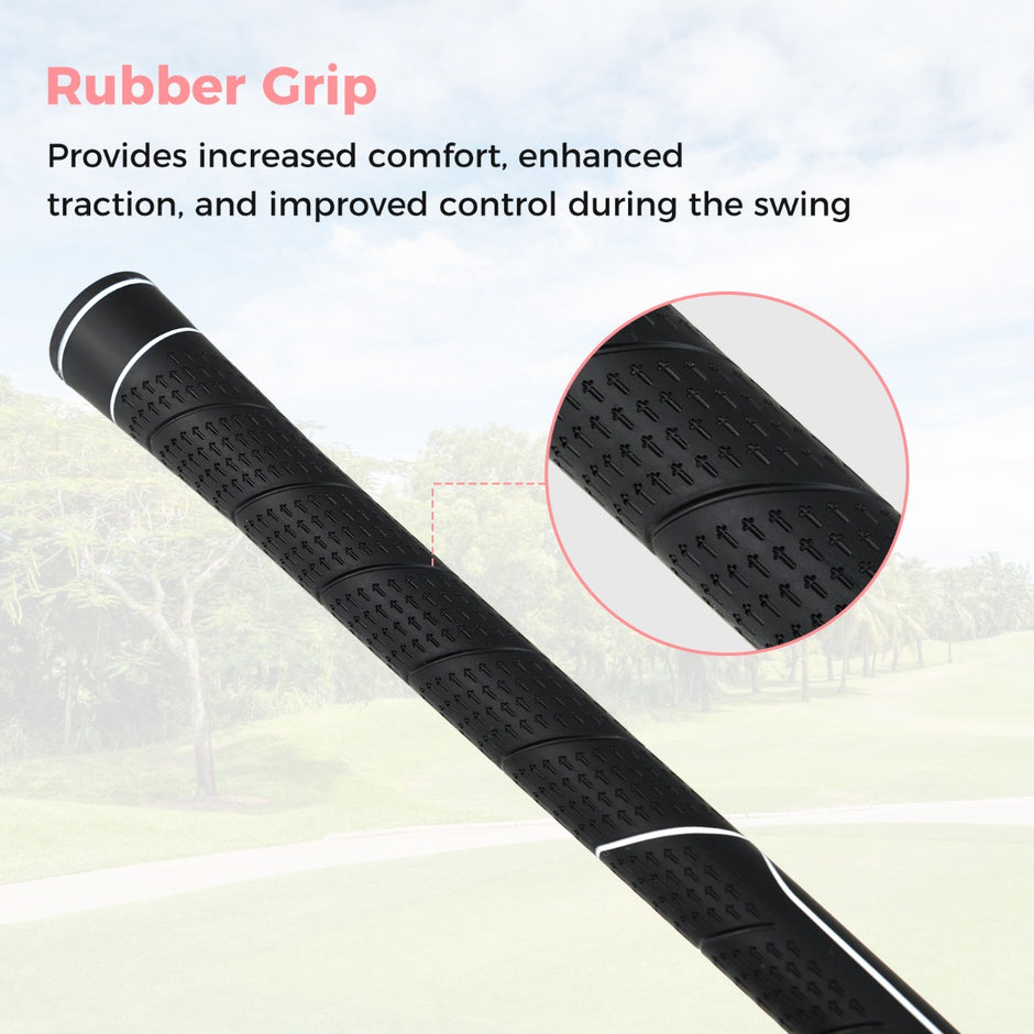 Dam – Golf Driver 460CC i aluminium för högerhänta, med grafitskaft och klubbskydd – Rosa
