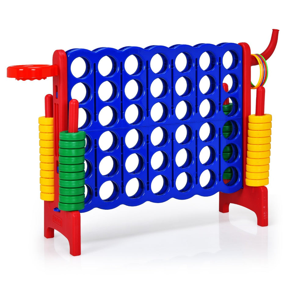 Stort – i rad Jumbo i set Blå + – 4 4 84 x 33 x 79 cm – Röd