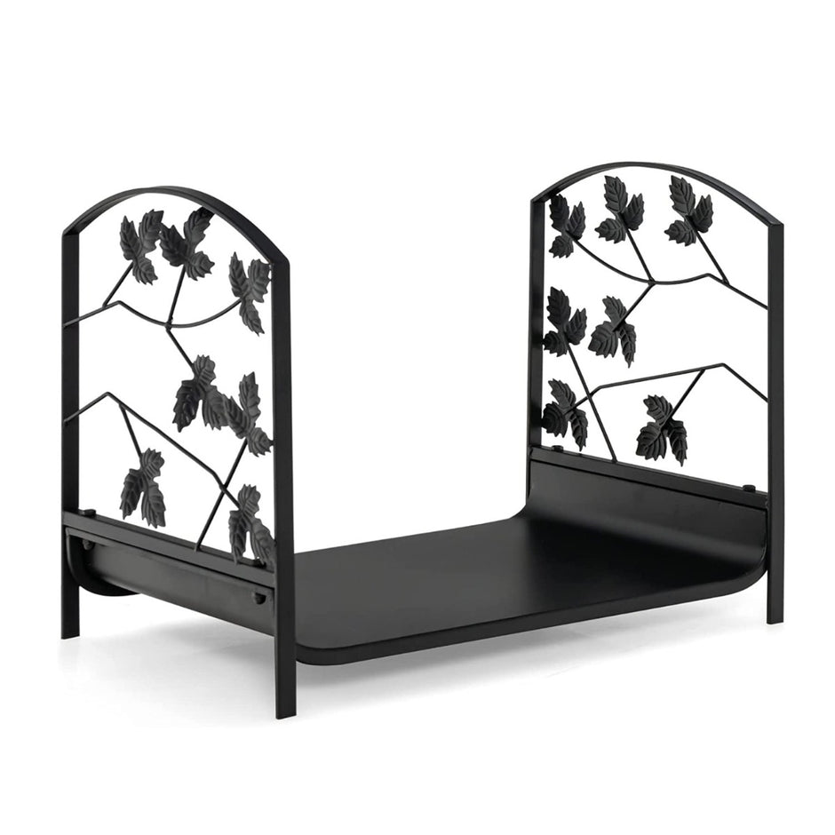 Vedställ – Metall Heavy Duty – 48 x 34 x 41 cm – Svart