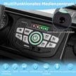 Elbil – för barn med 2,4G fjärrkontroll och USB ljus musik 12V Jeep Car Black – Svart
