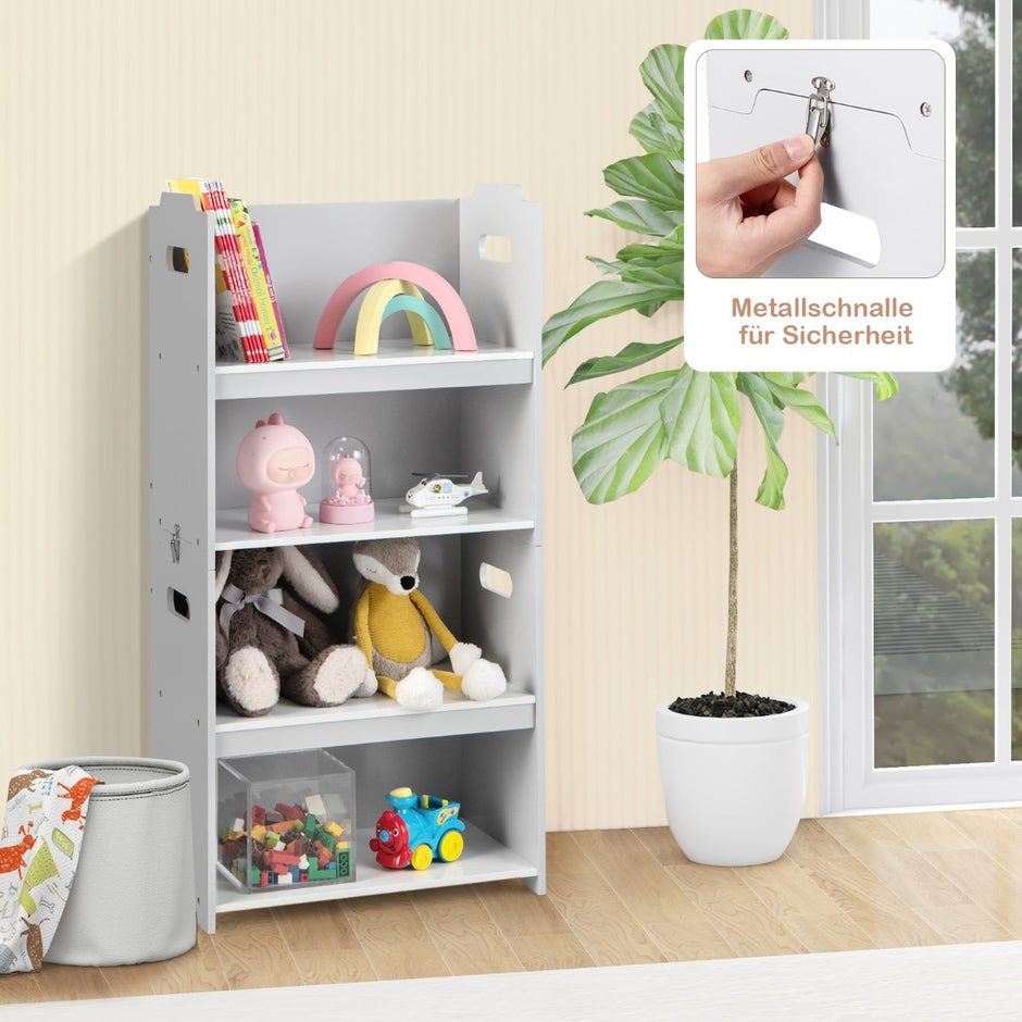 delat – set med bord och stolar för barn i stapelbara – 3 4 1 2 – Grå