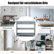 Konsolbord – våningar med låda hallbord av trä grått – 3 100 x 30 x 80 cm – Grå